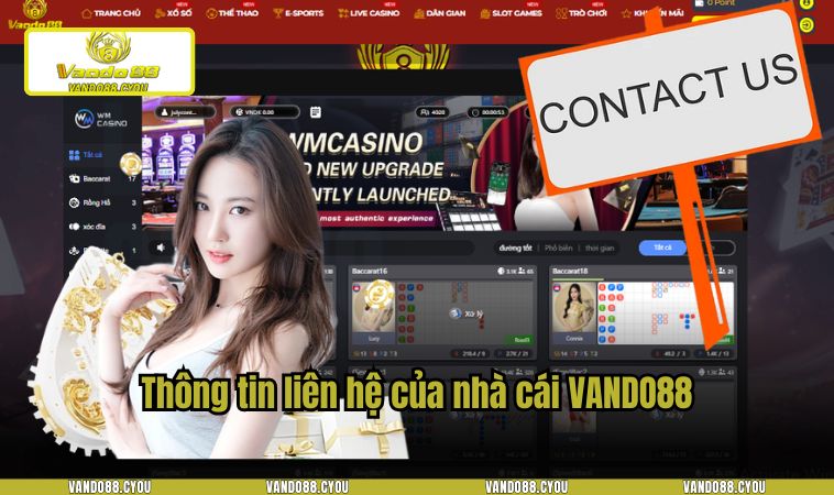 nha cai vando88 9 Thông tin liên hệ của nhà cái VANDO88
